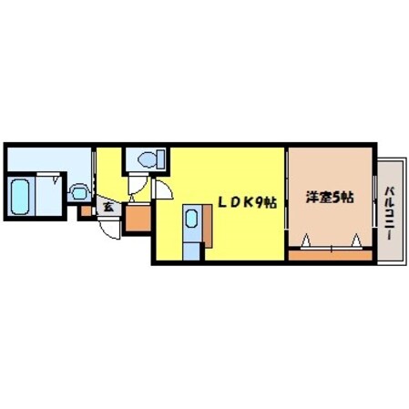 西１１丁目駅 徒歩5分 4階の物件間取画像